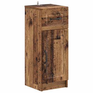 vidaXL Badezimmer Aufbewahrungsschrank UTRECHT Altholz 30 x 31 x 77 cm