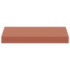 vidaXL Wandregal Wandmontiert 4 pcs Rot 40 x 23,5 x 4 cm Holzwerkstoff