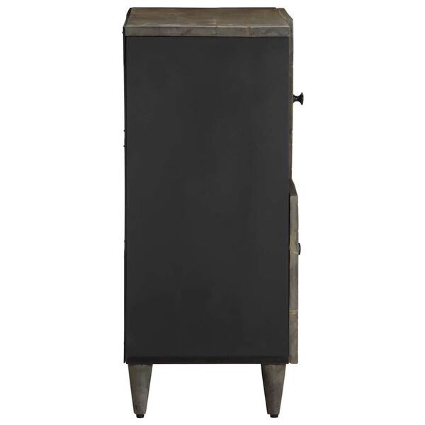 vidaXL Sideboard 80x33x75 cm Massivholz Mango