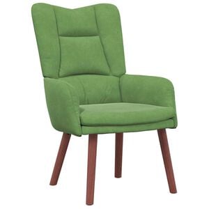 vidaXL Sessel Hellgr&uuml;n 63 x 67 x 94 cm Samt