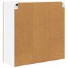 vidaXL H&auml;ngeschrank mit T&uuml;r Sonoma-Eiche 80 x 31 x 80 cm Holzwerkstoff