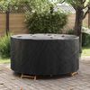 vidaXL Gartenmöbelabdeckung Schwarz 182 x 182 x 71 cm 420D-Gewebe