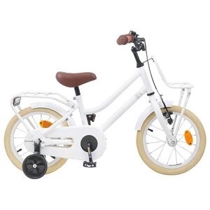 vidaXL Kinderfahrrad 12 Zoll f&uuml;r 2-4 Jahre alt Wei&szlig;
