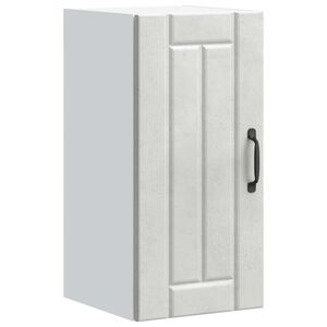 vidaXL K&uuml;chen-H&auml;ngeschrank Lucca Betongrau Holzwerkstoff