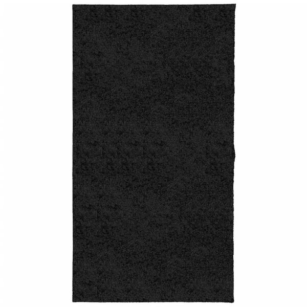 vidaXL Shaggy-Teppich PAMPLONA Hochflor Modern Schwarz 80x150 cm