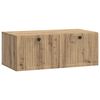 vidaXL Wandmontierter TV-Schrank Artisan-Eiche 78,5 x 41 x 30 cm