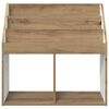 vidaXL Kinderregal Artisan-Eiche 72,5 x 29,5 x 69 cm Holzwerkstoff