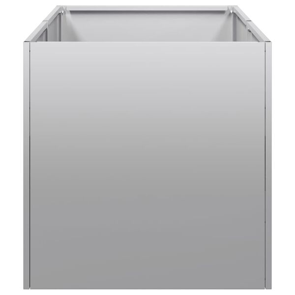 vidaXL Pflanzgef&auml;&szlig; 40x80x40 cm Stahl verzinkt