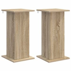 vidaXL Pflanzenst&auml;nder 2 pcs Sonoma-Eiche 30,5 x 30 x 60,5 cm