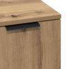vidaXL Sideboard mit Schubladen 3 pcs Artisan-Eiche Holzwerkstoff