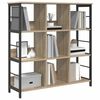 vidaXL B&uuml;cherregal Sonoma-Eiche 102 x 32 x 104,5 cm Holzwerkstoff