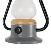 Bo-Camp LED-Laterne Woolton Grau und Braun