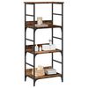 vidaXL B&uuml;cherregal Altholz-Optik 50x33x117,5 cm Holzwerkstoff