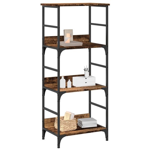 vidaXL B&uuml;cherregal Altholz-Optik 50x33x117,5 cm Holzwerkstoff