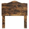 vidaXL Kopfteil mit Kopfteil Ger&auml;ucherte Eiche 75 cm Holzwerkstoff