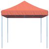 vidaXL Partyzelt Faltbar Pop-Up Terrakottarot 440x292x315 cm