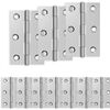 vidaXL Scharnier 48 stk. 54 x 34 x 5 mm Silber Stahl