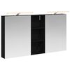 vidaXL Badezimmerschrank-Set 3 stk. 130 x 14,5 x 70 cm Holzwerkstoff