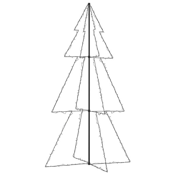 vidaXL Weihnachtsbaum in Kegelform 300 LEDs Indoor & Outdoor 120x220cm
