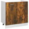 vidaXL Sp&uuml;lenunterschrank Lyon R&auml;uchereiche 80x46x81,5 cm Holzwerkstoff