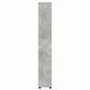 vidaXL Badezimmerschrank Beton Grau 30,5 x 30 x 195 cm Holzwerkstoff