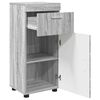 vidaXL Badezimmerschrank-Set TULUM Graues Sonoma 37 x 31,5 x 82 cm