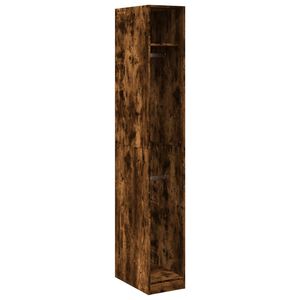 vidaXL Kleiderschrank R&auml;uchereiche 30x50x200 cm Holzwerkstoff