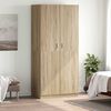 vidaXL Kleiderschrank Sonoma-Eiche 90x52x200 cm Holzwerkstoff