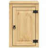 vidaXL Schrank mit Regal Honig 60 x 32 x 40 cm Massives Kiefernholz