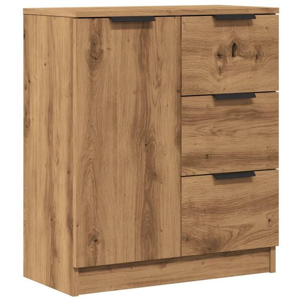 vidaXL Sideboard Artisan-Eiche 60x30x70 cm Holzwerkstoff