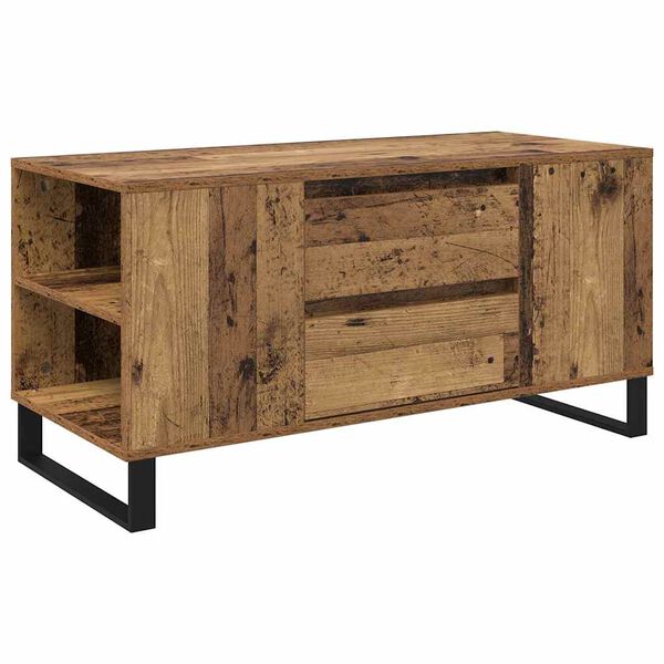 vidaXL Couchtisch Altholz 102 x 44,5 x 50 cm Holzwerkstoff