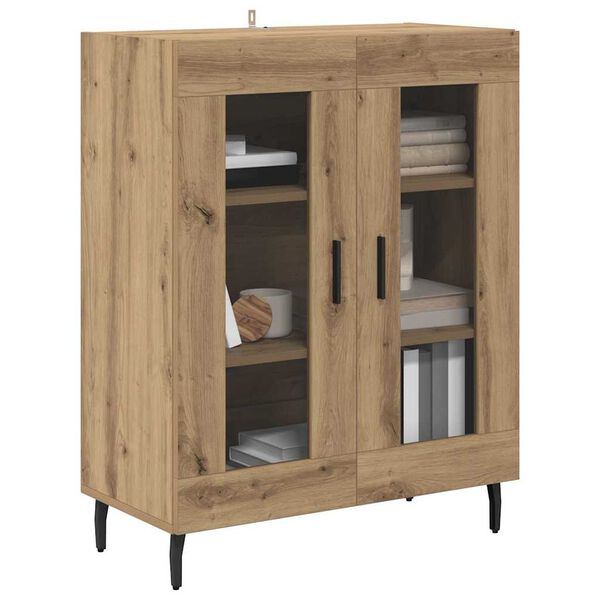 vidaXL Sideboard Artisan-Eiche 69,5 x 34 x 90 cm Holzwerkstoff