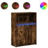 vidaXL Sideboard mit LED R&auml;uchereiche 72x34x100 cm Holzwerkstoff