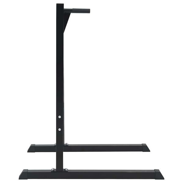 vidaXL Dip Station Schwarz 104 x 66,5 x 122 cm