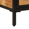 vidaXL Nachttisch 40x30x52,5 cm Raues Massivholz Mango