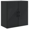 vidaXL Wandschrank Schwarz 59 x 31 x 60 cm Holzwerkstoff