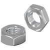 vidaXL Sechskantmutter 2 Stk. Silber M8 Metall