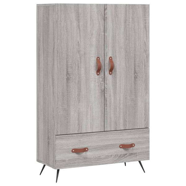 vidaXL Highboard Grau Sonoma 69,5x31x115 cm Holzwerkstoff