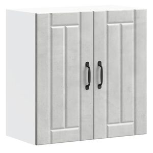 vidaXL K&uuml;chen-H&auml;ngeschrank Lucca Betongrau Holzwerkstoff