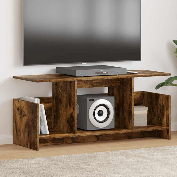 vidaXL TV-St&auml;nder Ger&auml;ucherte Eiche 102 x 35 x 45 cm Holzwerkstoff