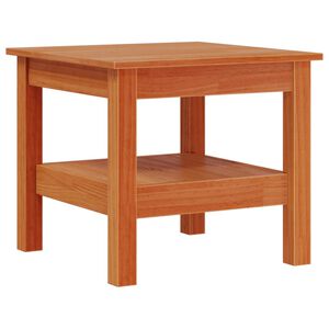 vidaXL Couchtisch Wachsbraun 45x45x40 cm Massivholz Kiefer