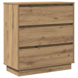 vidaXL Nachttisch Artisan-Eiche 71 x 34,5 x 75 cm Holzwerkstoff