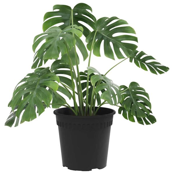 vidaXL Runder Blumentopf 24 pcs Schwarz &Oslash; 19 x 16 cm Kunststoff