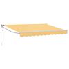 vidaXL Ausziehbare Markise Sand 2,5 x 2 m Polyester und Metall