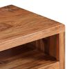 vidaXL TV-Schrank Akazienholz Massiv Geschnitzte Türen 117x30x40 cm