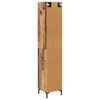 vidaXL Highboard Altholz 34,5 x 34 x 180 cm Holzwerkstoff