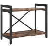 vidaXL B&uuml;cherregal 60 x 30 x 50 cm Holzwerkstoff Ger&auml;ucherte Eiche