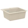 vidaXL Waschbecken Beige 470 x 440 mm Granit