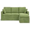 vidaXL Sofa Hellgr&uuml;n Gesamtabmessungen: 178 x 134 x 80 cm (B x T x H)