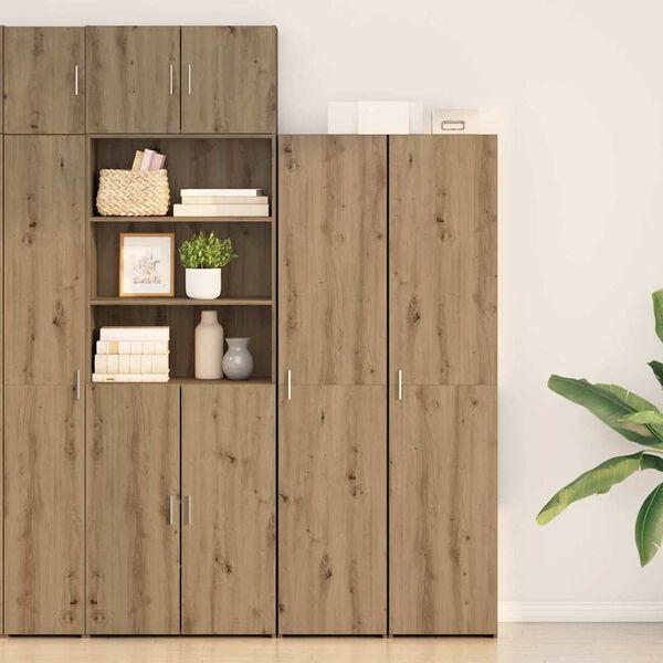 vidaXL Highboard Artisan-Eiche 40 x 42,5 x 185 cm